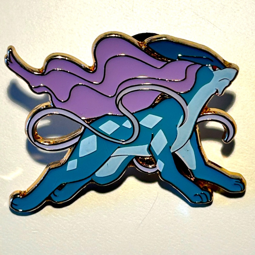 Pokemon Enamel Pin - Suicune